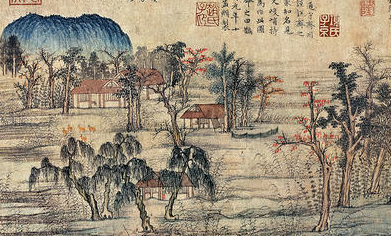 赵孟頫鹊华秋色图有多美？详解鹊华秋色图