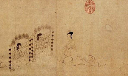 东晋顾恺之创作的绘画：《女史箴图》历史传承介绍