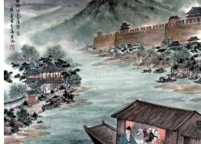 商女：中国古典诗词常用典故之一，如杜牧《泊秦淮》