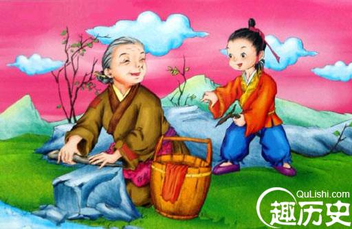 铁杵磨针的故事