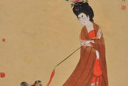 簪花仕女图属于什么艺术风格?全图展现了哪些内容?