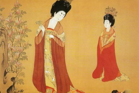 簪花仕女图属于什么艺术风格?全图展现了哪些内容?