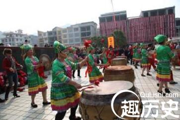 壮族习俗 壮族“会鼓”共有多少种表演方式