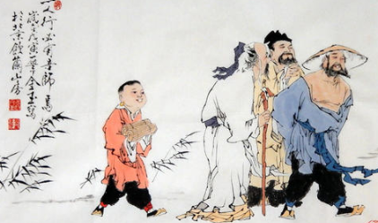 关于三人行，必有我师的出处是什么？它来自于哪一个历史典故？