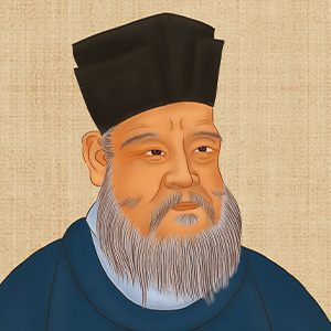 朱熹头像